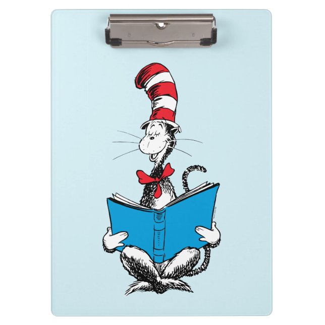 Carpeta De Pinza El gato en la lectura del Gorra (Anverso)