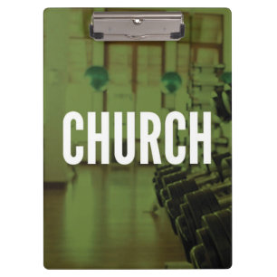 Carpeta De Pinza El Gimnasio Es Mi Iglesia - Motivación De La Forma
