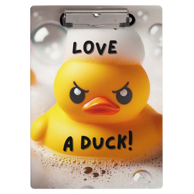 Carpeta De Pinza El gracioso pato de goma Lord Love A Duck Cita (Anverso)