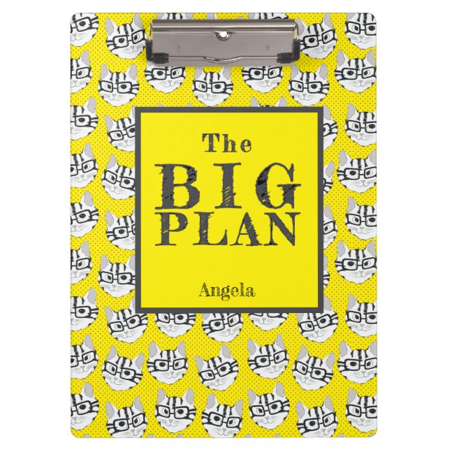 Carpeta De Pinza El gran plan amarillo de Cadstudios (Anverso)