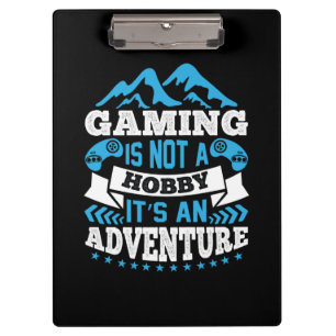 Carpeta De Pinza El Juego De Regalos Para Jugadores No Es Un Hobby