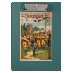 Carpeta De Pinza El juego femenino imperial de los soldados de