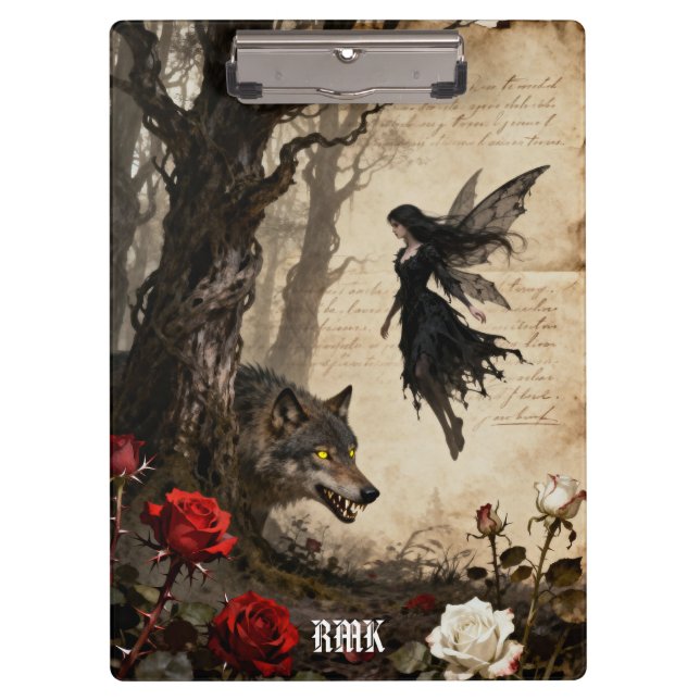 Carpeta De Pinza El Lobo y La Hada (Anverso)