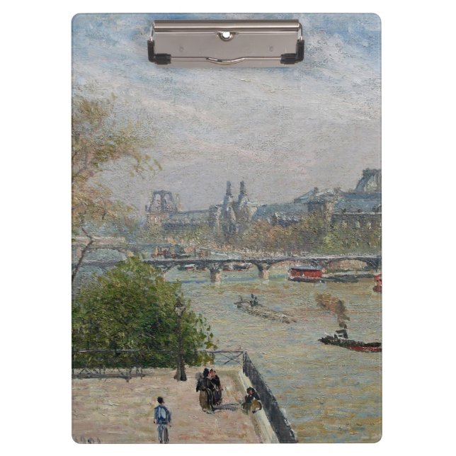 Carpeta De Pinza El Louvre, la primavera de Camille Pissarro (Anverso)