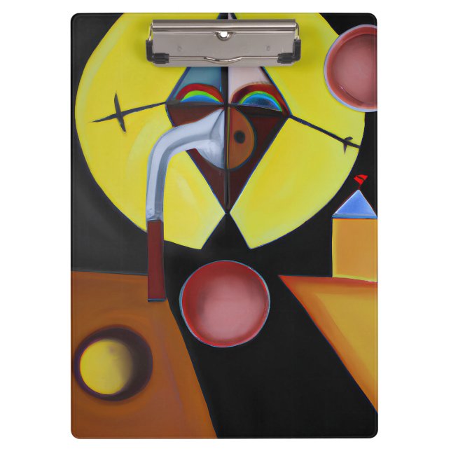 Carpeta De Pinza El Médico de la peste - Pintura de petróleo (Anverso)