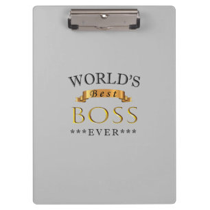 Carpeta De Pinza El mejor jefe del mundo