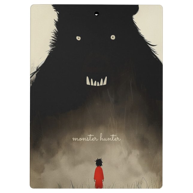 Carpeta De Pinza El monstruo y el niño (Reverso)