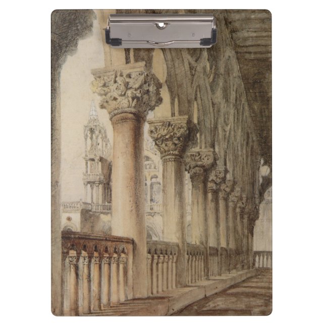 Carpeta De Pinza El Palacio del Doge (por John Ruskin) (Anverso)