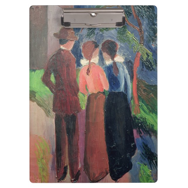 Carpeta De Pinza El paseo, 1914 (Anverso)