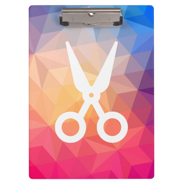 Carpeta De Pinza El pelo corta símbolo (Anverso)