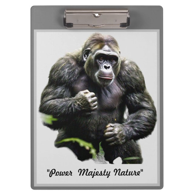 Carpeta De Pinza "El poder primordial del gorila" (Anverso)