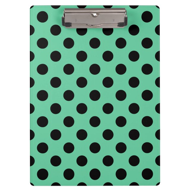 Carpeta De Pinza El polka negro se pone verde a la menta (Anverso)