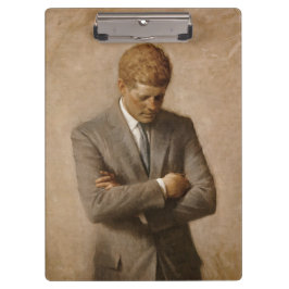 Carpeta De Pinza El presidente estadounidense John Kennedy Retrato 