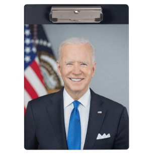 Carpeta De Pinza El presidente Joe Biden retrato de Clipboa