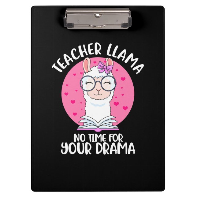 Carpeta De Pinza El profesor Llama (Anverso)