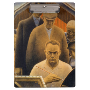 Carpeta De Pinza El regreso de Bohemia por Grant Wood