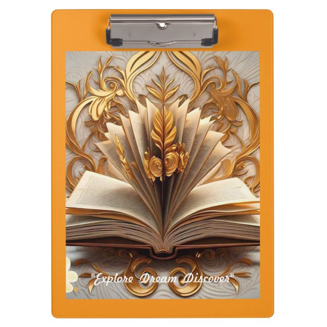 Carpeta De Pinza "El rincón de lectura" (Anverso)