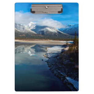 Carpeta De Pinza El río Athabasca en el Parque Nacional Jasper