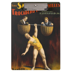 Carpeta De Pinza El Sandow Eugen Sandow levantador de pesas de vode
