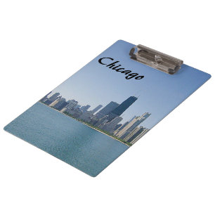 Carpeta De Pinza El Skyline de Chicago