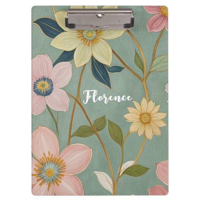 Carpeta De Pinza El suave despertar de la primavera personalizado (Anverso)