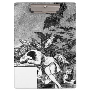 Carpeta De Pinza El Sueño De La Razón Produce Monstruos, Goya