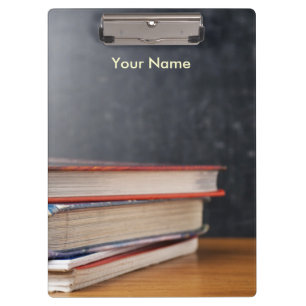 Carpeta De Pinza El tablero del profesor del Vintage-Estilo