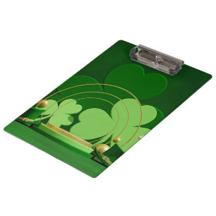 Carpeta De Pinza El trébol de tres hojas del Día de San Patricio de