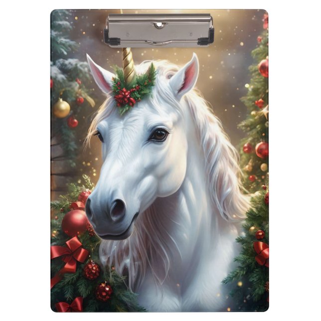 Carpeta De Pinza “El Unicornio de Noel” (Anverso)