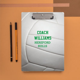 Carpeta De Pinza El voleibol parece personalizado