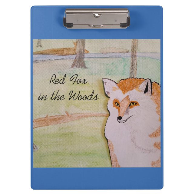Carpeta De Pinza El zorro rojo en el bosque (Anverso)