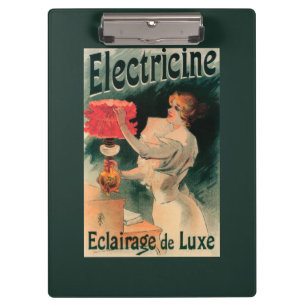 Carpeta De Pinza Electricine PosterFrance promocional