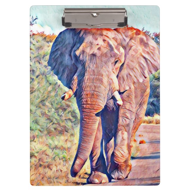 Carpeta De Pinza elefante acuarell (Anverso)