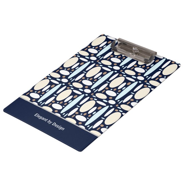 Carpeta De Pinza Elegancia Geométrica (Angular)