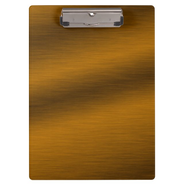 Carpeta De Pinza Elegante Bronce Falso Pulido (Anverso)