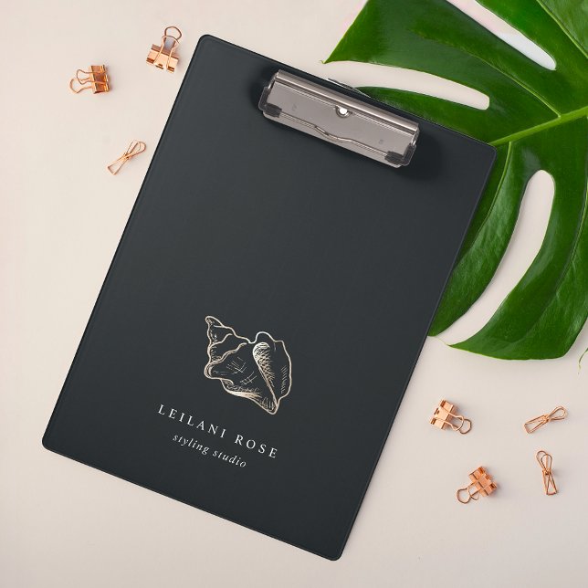 Carpeta De Pinza Elegante cascarón de oro personalizado (Subido por el creador)