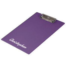 Carpeta De Pinza Elegante Color Sólido Único Minimalista