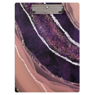 Carpeta De Pinza Elegante Gemstone moderno