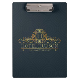 Carpeta De Pinza Elegante Hotel Business