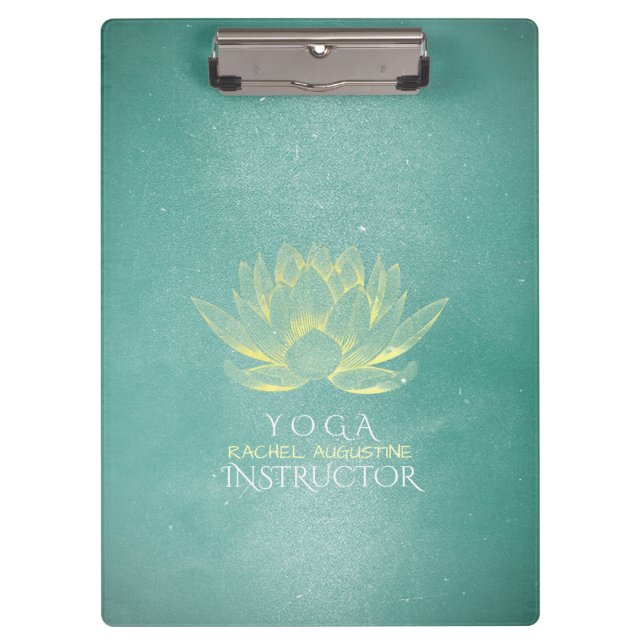 Carpeta De Pinza Elegante instructor Verde azulado de Mediación de  (Anverso)