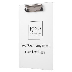 Carpeta De Pinza Elegante plantilla personalizada de tu logotipo