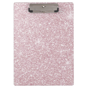 Carpeta De Pinza Elegante purpurina de chicas chaval rosa abstracto