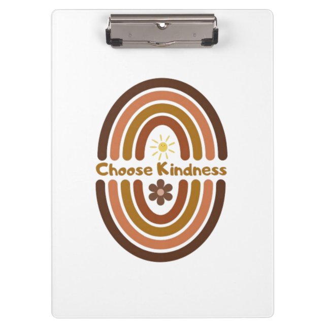 Carpeta De Pinza Elige la amabilidad, haz que el mundo sea más amab (Anverso)