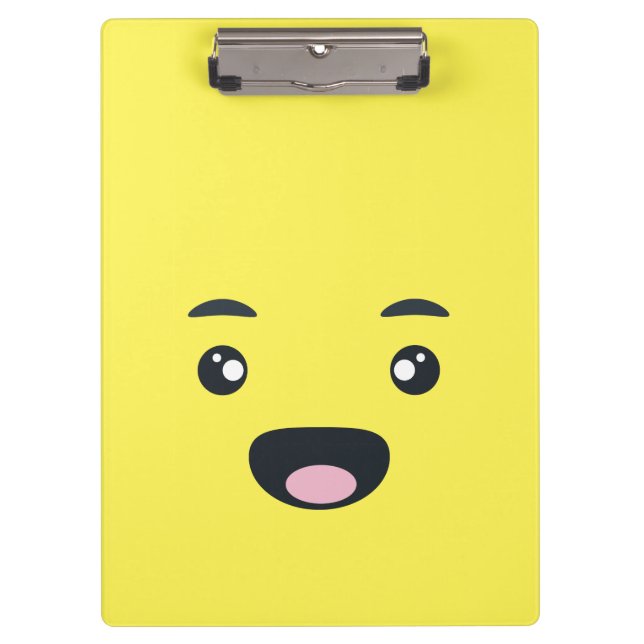 Carpeta De Pinza Emoji sonriente (Anverso)