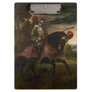 Carpeta De Pinza Emperador Carlos V a caballo (por Tiziano)