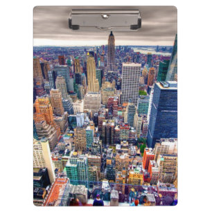 Carpeta De Pinza Empire State Building y Midtown Manhattan