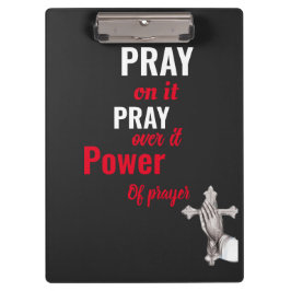 Carpeta De Pinza "Empodera tus oraciones con la Placa Clip