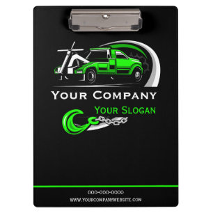 Carpeta De Pinza Empresa de Remolque Profesional, Servicio de Arras