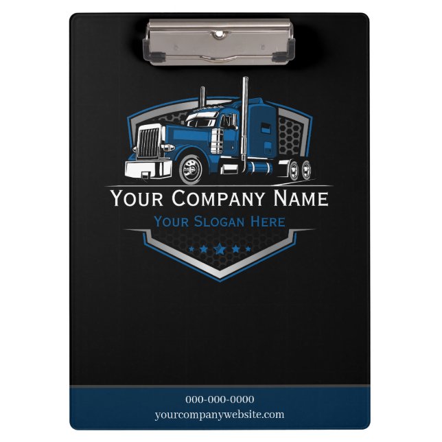 Carpeta De Pinza Empresa de transporte de automóviles (Anverso)