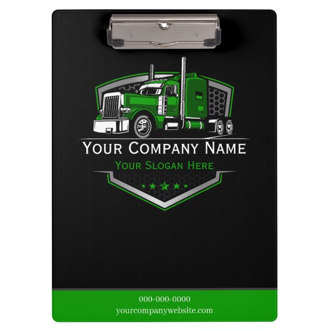 Carpeta De Pinza Empresa de transporte de automóviles (Anverso)